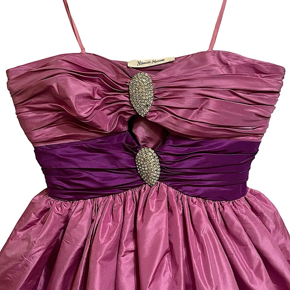 Neiman Marcus Adele Simpson Vintage Strapless Dre… - image 5